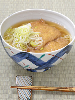 きつねうどん・油揚げのおあげ作り-レシピのメイン写真