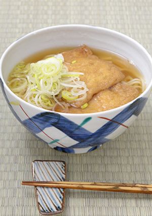 きつねうどん・油揚げのおあげ作り-レシピのメイン写真
