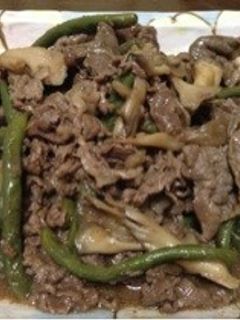 牛肉と舞茸のしぐれ煮-レシピのメイン写真