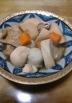 根菜と油揚げの煮物-レシピのメイン写真