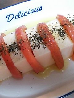 カプレーゼ(塩豆腐バージョン♪)-レシピのメイン写真