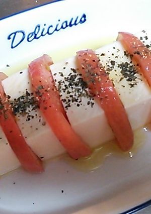カプレーゼ（塩豆腐バージョン♪）-レシピのメイン写真
