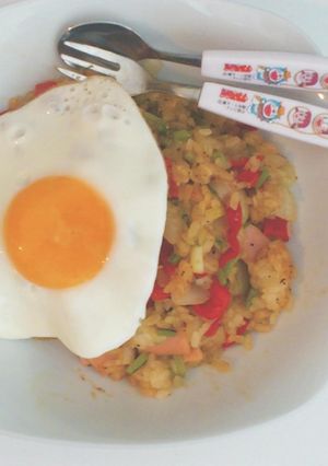 今日の昼食☆ナシゴレン（スパイシー風味）-レシピのメイン写真