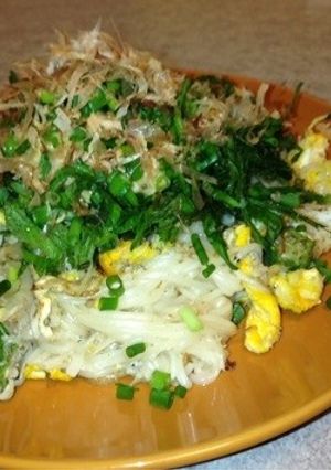 あるものでネバ炒め素麺♪-レシピのメイン写真