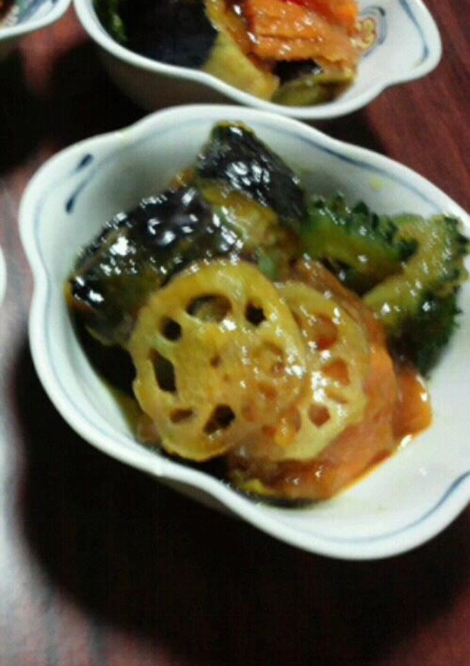 夏野菜の揚げ浸し-レシピのメイン写真