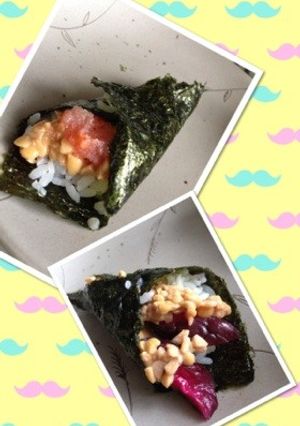 納豆手巻き寿司-レシピのメイン写真