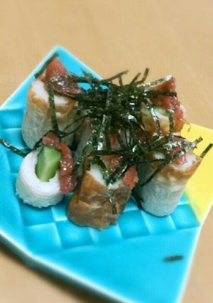 ｷｭｳﾘと梅とちくわ-レシピのメイン写真