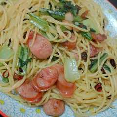 รูปของ パスタ～小松菜・ｳｨﾝﾅｰ～