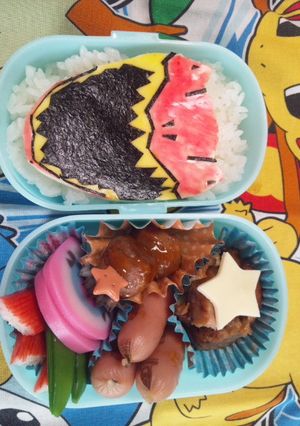 キャラ弁☆キョウリュウジャー☆レッド-レシピのメイン写真