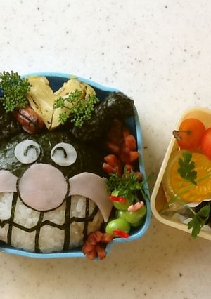 バイキンマンのキャラ弁-レシピのメイン写真
