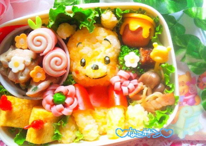 キャラ弁おかず☆プーさんのハニーポット by なこサン 【クックパッド 