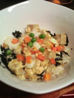 高野豆腐の玉子とじ丼-レシピのメイン写真