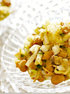 ☆アボカドと納豆玉ねぎのおかかごま和え☆-レシピのメイン写真