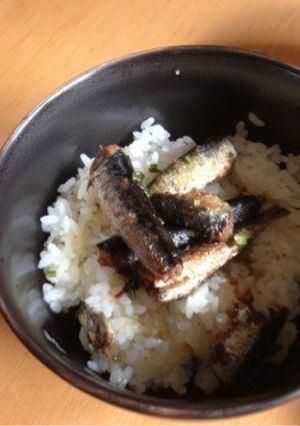オイルサーディン丼-レシピのメイン写真