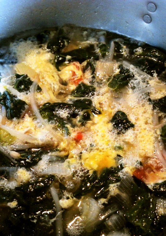 簡単　野菜たっぷり中華卵スープ-レシピのメイン写真