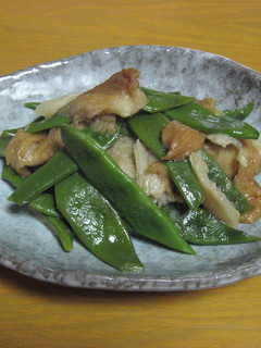 モロッコいんげんと麩の煮物-レシピのメイン写真