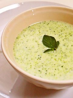 低カロ☆ブロッコリーのとろとろスープ♪-レシピのメイン写真