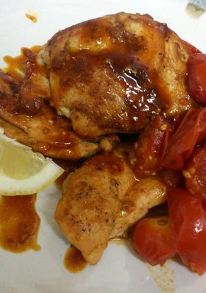鶏肉バジルはさみ焼き♪-レシピのメイン写真