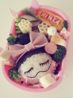 ♥梨花ちゃん弁当♥-レシピのメイン写真