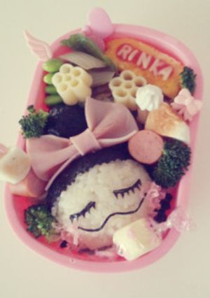 ♥梨花ちゃん弁当♥-レシピのメイン写真