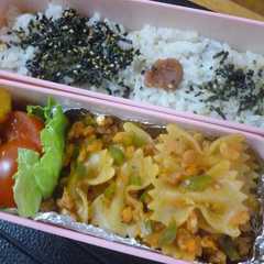 รูปของ ＪＫ御用達☆お弁当用マクロビパスタ