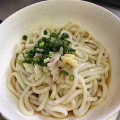 รูปของ すぐできる！薬味のせ冷やしうどん