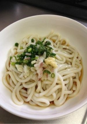 すぐできる！薬味のせ冷やしうどん-レシピのメイン写真