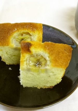 ブランデーが香る大人のバナナケーキ-レシピのメイン写真