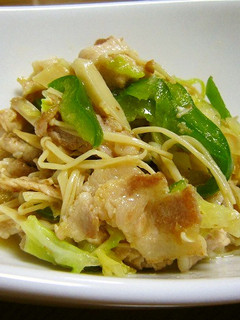豚肉とキャベツやキノコの味噌炒め♥-レシピのメイン写真