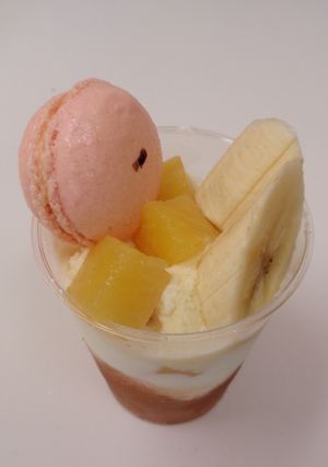 さっぱり★梅ゼリーパフェ-レシピのメイン写真