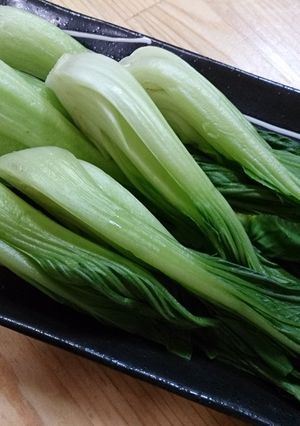担々麺に使う、チンゲン菜の茹で方♪-レシピのメイン写真