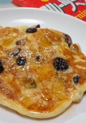 ドライフルーツとお豆腐のパンケーキ-レシピのメイン写真
