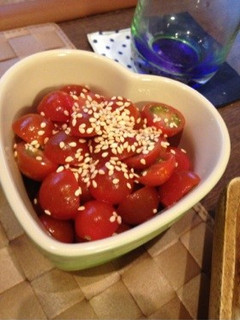 冷やして美味☆簡単ミニトマトの中華マリネ-レシピのメイン写真