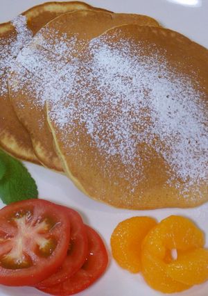 かぼちゃのパンケーキ-レシピのメイン写真