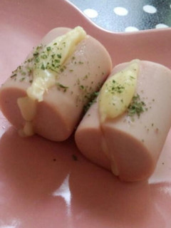 チーズイン魚肉ソーセージ☆お弁当に☆-レシピのメイン写真