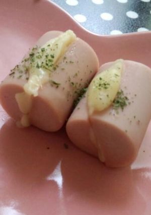 チーズイン魚肉ソーセージ☆お弁当に☆-レシピのメイン写真