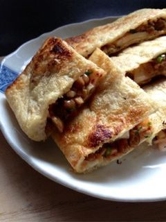 【簡単】納豆はさみ焼き☆-レシピのメイン写真
