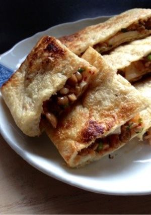 【簡単】納豆はさみ焼き☆-レシピのメイン写真