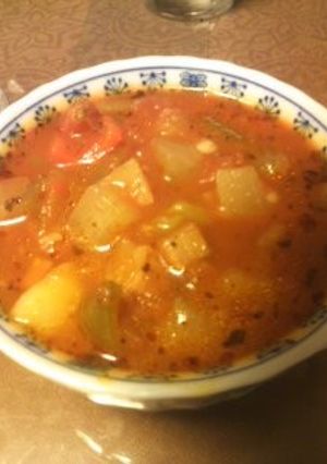トマト缶簡単ミネストローネ*イタリアン*-レシピのメイン写真