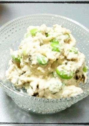 自己流えだまめ白和え-レシピのメイン写真