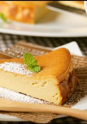 混ぜて焼くだけ！ヨーグルトチーズケーキ♪-レシピのメイン写真