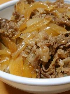 お手軽牛丼-レシピのメイン写真