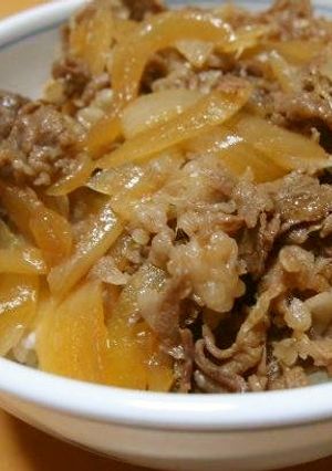 お手軽牛丼-レシピのメイン写真