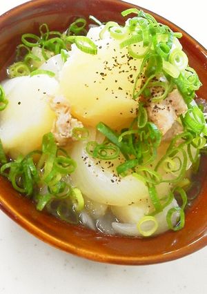 簡単☆あっさり美味しいとろける塩肉じゃが-レシピのメイン写真