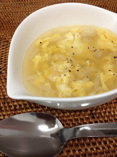 シャキふわ食感❤もやしと卵の中華スープ-レシピのメイン写真