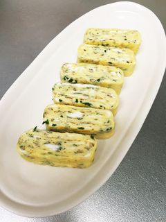 大葉香る☆卵焼き-レシピのメイン写真