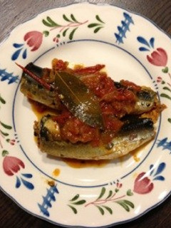 骨まで美味しい♥いわしのトマト煮❁-レシピのメイン写真