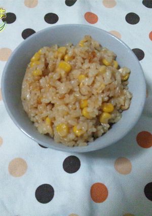 バターコーン炊き込み御飯-レシピのメイン写真