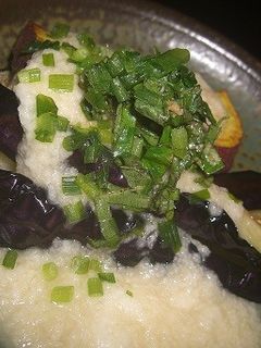 揚げ野菜のとろろソースかけ-レシピのメイン写真