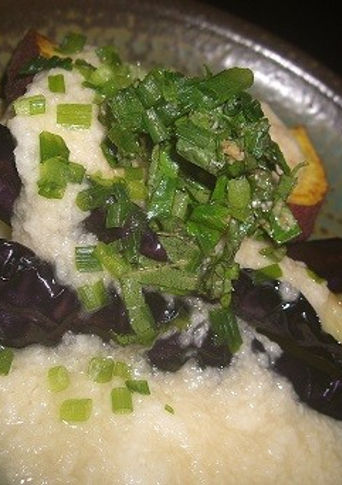 揚げ野菜のとろろソースかけ-レシピのメイン写真